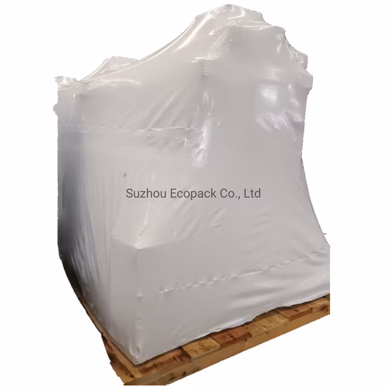 Flame Retardant PE Shrink Plastic Pallet Tarps Covers Barrier Plastic Film for Boat and Construction