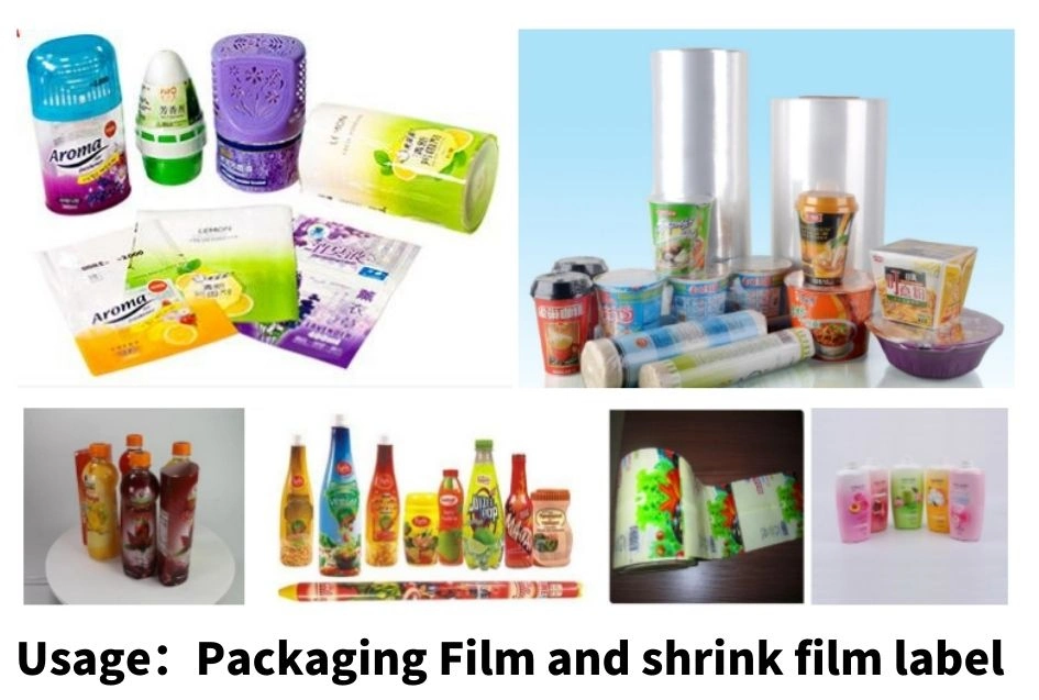 Good Quality 40 Micron Printing PVC Shrink Film for PVC Shrink Label