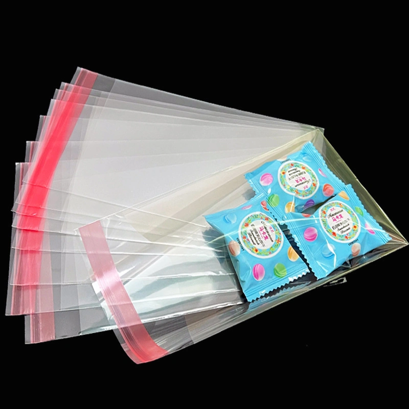 Custom Cheap Clear OPP/PP Plastic Bag Transparent Self-Adhesive Packaging Bag for Clothes Food Packaging