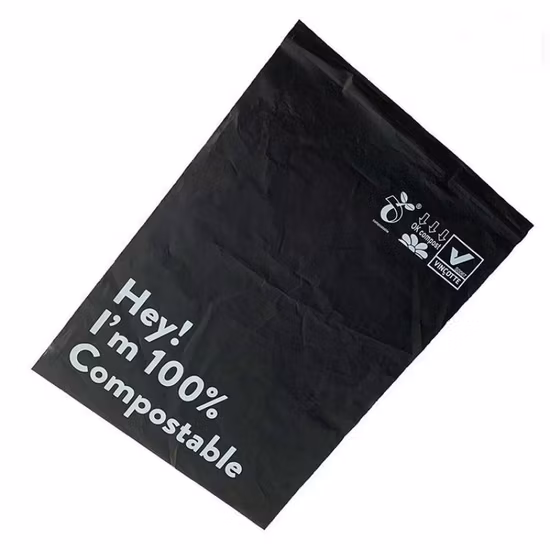 Corriere Abbigliamento Imballaggio Sacchetti postali personalizzati con logo compostabile biodegradabile in poliestere